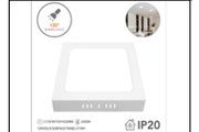 12W/SQ B SURFACE PANEL LT WH