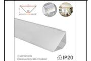 R1102-WH ALU. PROFILE ROPE LT RL2401,02,03,30,31 FIT 8MM 3M (IP)