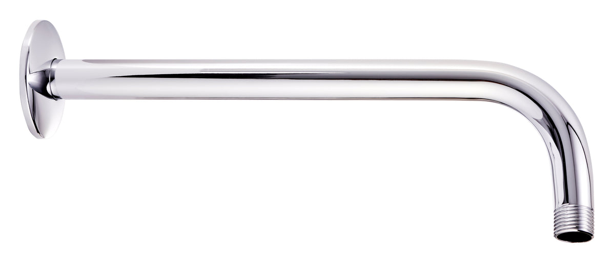 Cobra Shower Arm Round 300 Brass Chrome