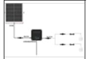 100W SOLAR SYSTEM BULB ( 12000mAH)