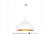 6009/420 WH+GD DINING LAMP INCLUDED