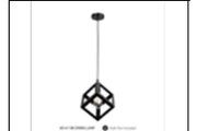 6014/1 BK DINING LAMP INCLUDED
