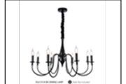 DL6131/8 BK DINING LAMP INCLUDED