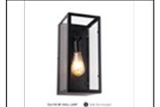 DL6140 BK WALL LAMP INCLUDED
