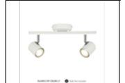 DL6409/2 WT CEILING LT INCLUDED