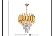 DL6504/300 GD PARLOR LAMP INCLUDED