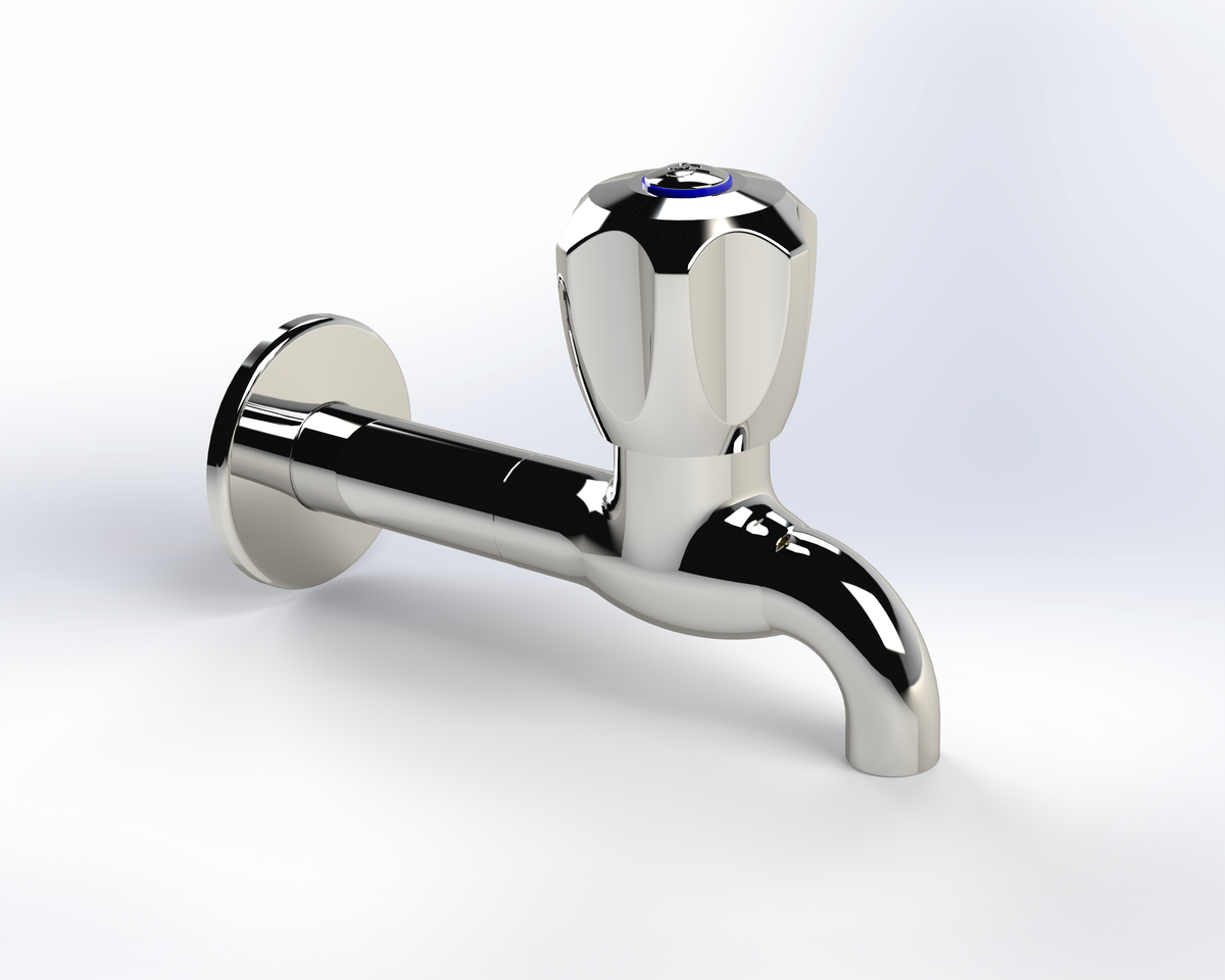 Cobra Stella Original Light Pattern Extended Bibtap 1/2 Chrome