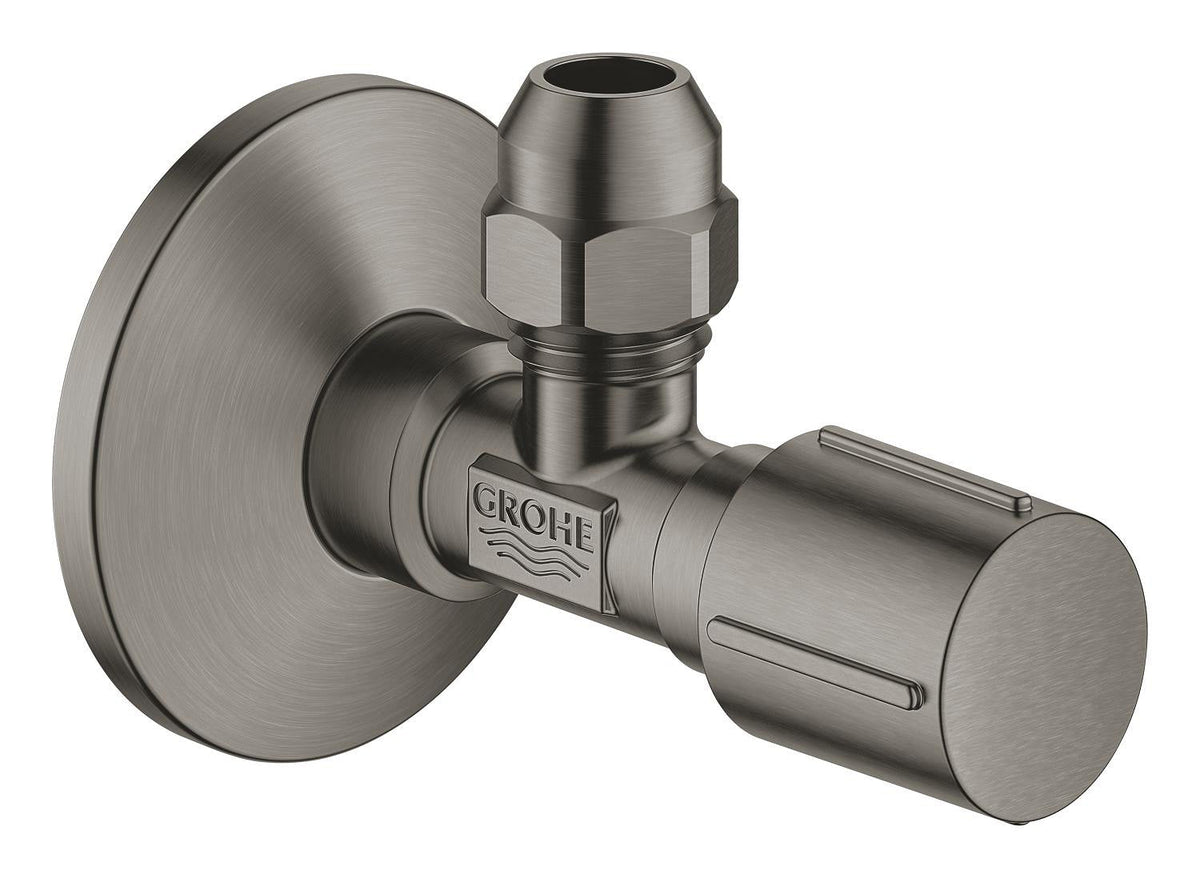 Grohe Angle Valve 1/2" Brushed Hard Graphite