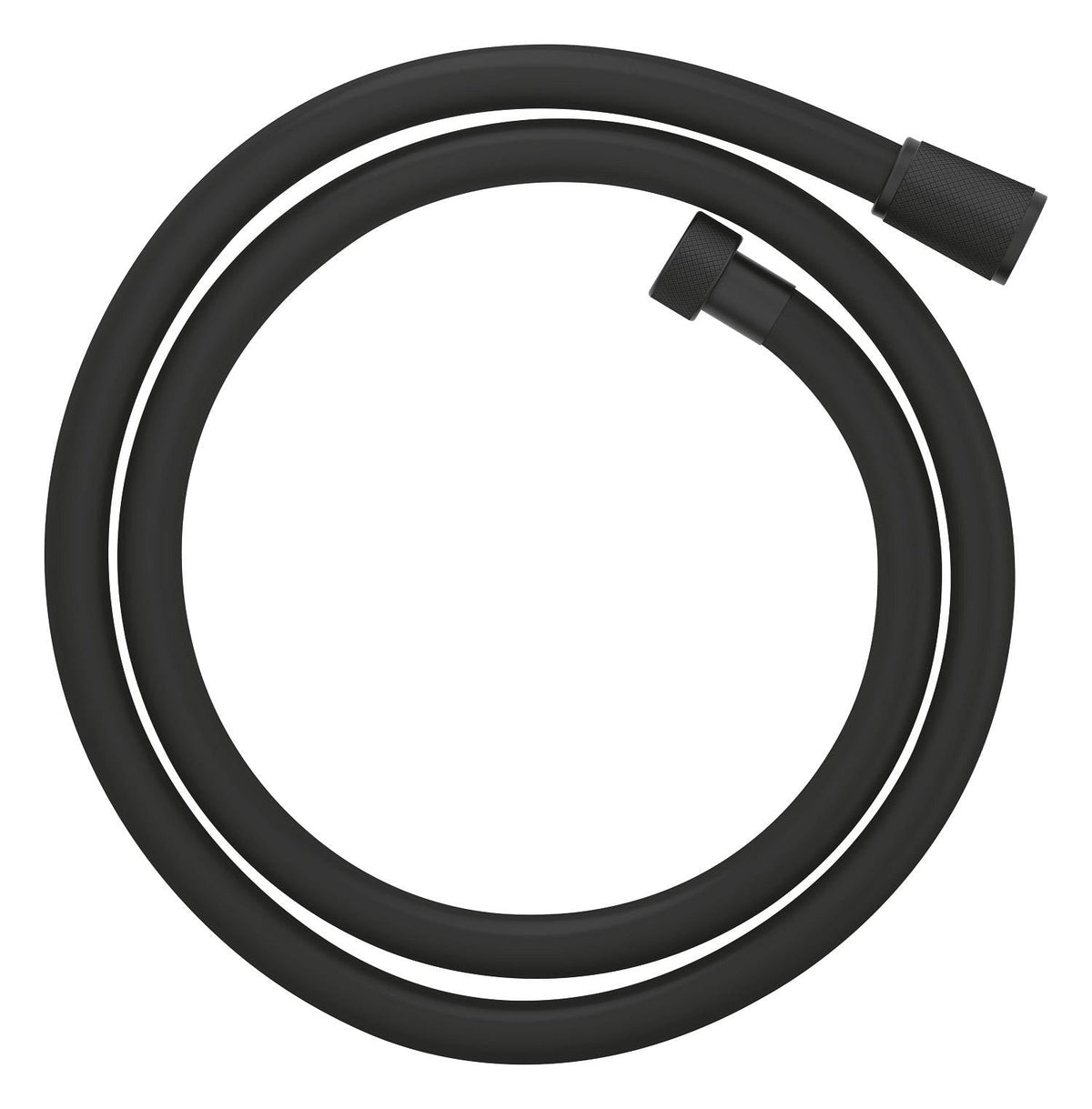 Grohe Shower Hose Silver Flex 1250 m Phantom Black