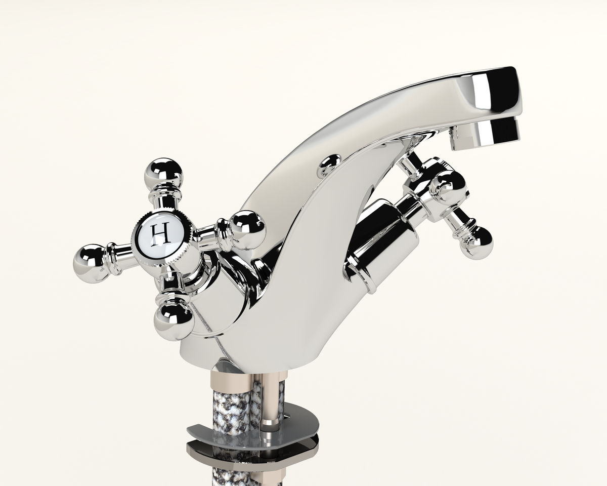 Cobra Roma Original Light Pattern Basin Mixer Chrome