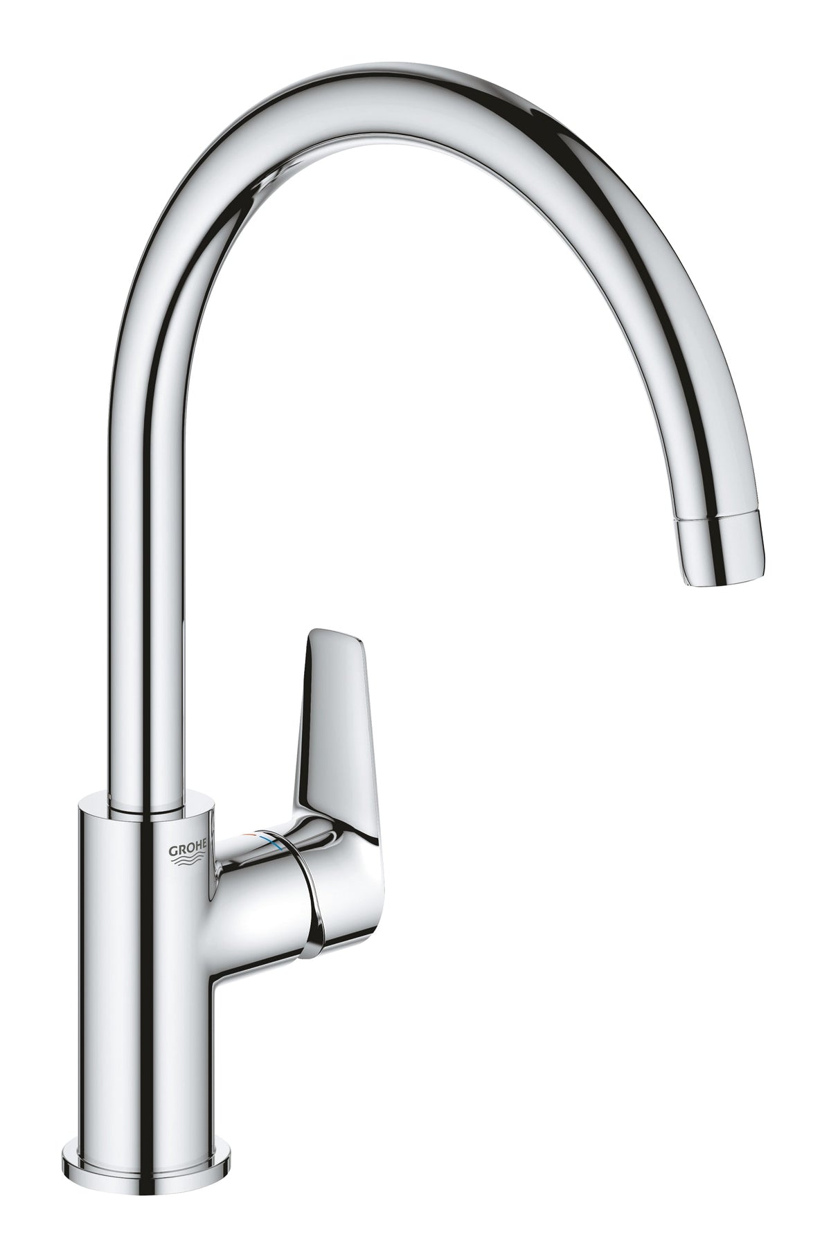 Grohe New BauEdge Single-lever sink mixer 1/2" chrome