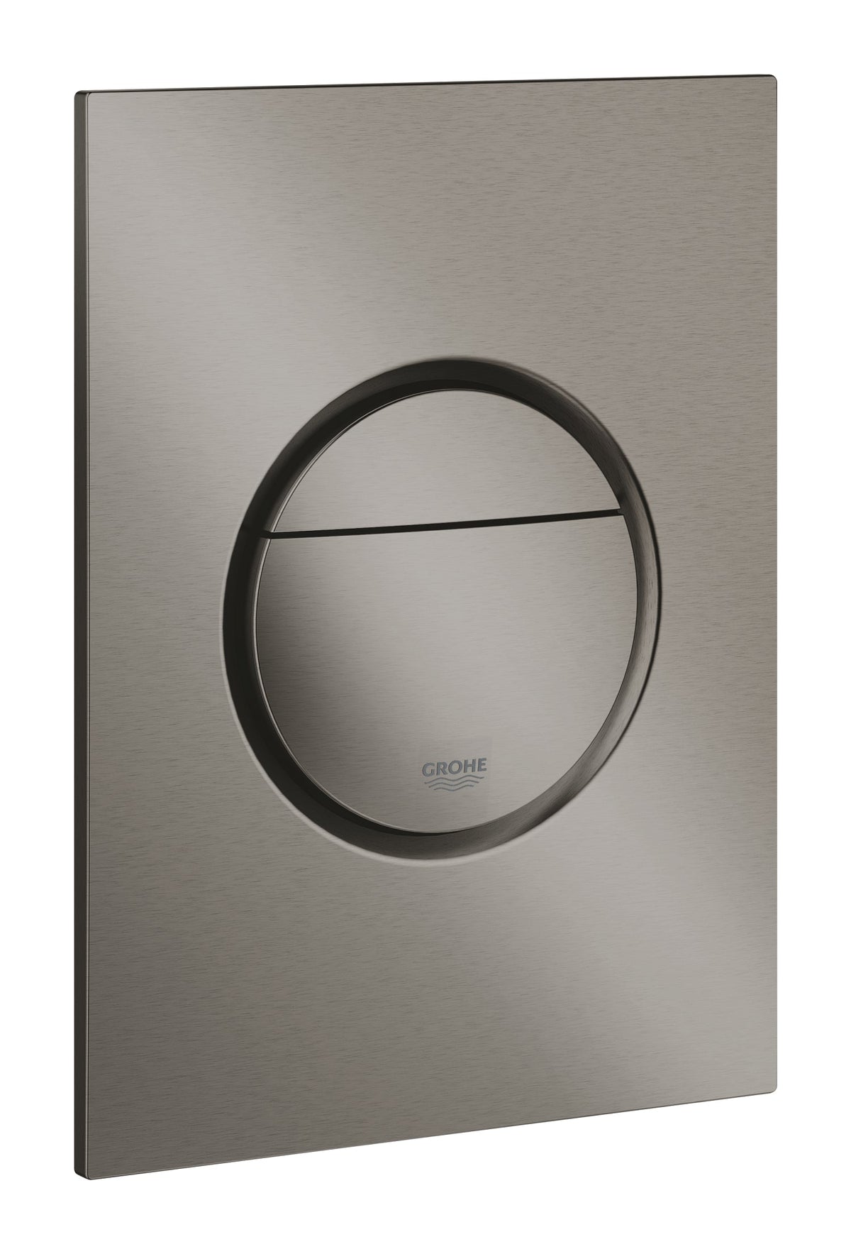 LAUNCHING MARCH 2026 Grohe Nova Cosmopolitan S Flush Plate Brushed Hard Graphite