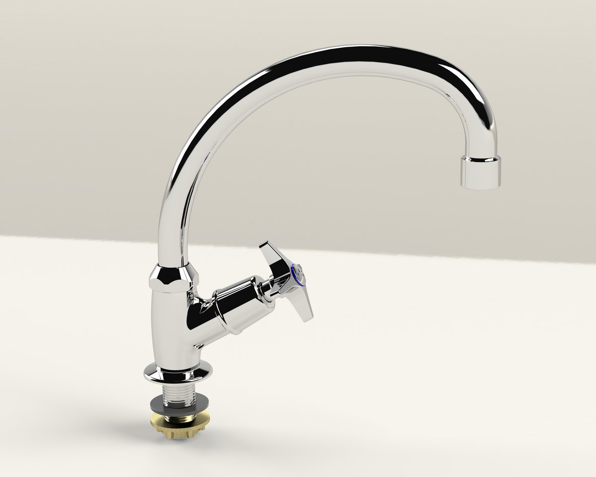 Cobra Star Original Light Pattern Pillar Tap Swivel Chrome