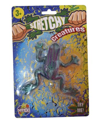 Stretchy creatures , super stretchy snake , frog and lizard