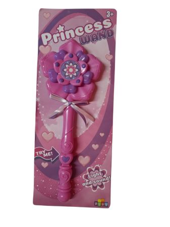 Princess wand , with lights and chime sounds , 30cm