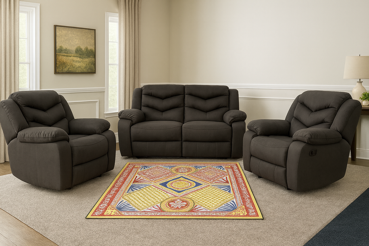 VALENTINO 3PC LOUNGE SUITE