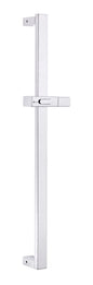 Cobra Arrive Shower Rail & Holder Square 600mm Chrome