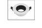MD801/1 WT+BK DOWN LIGHT FIT