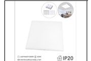 48W 595*595 (600*600 ) SURFACE PANEL LT WH