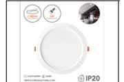 18W/R B CONCEALED PANEL LT WH