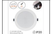 25W/R B CONCEALED PANEL LT WH