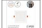 9W/SQ B CONCEALED PANEL LT WH