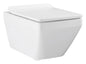 Grohe Euro 2.0 Square Wall Hung Toilet & Seat