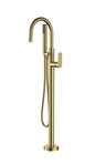 Cobra Seine Bath Mixer Freestanding With 1500mm Hose and Handshower Brushed Gold