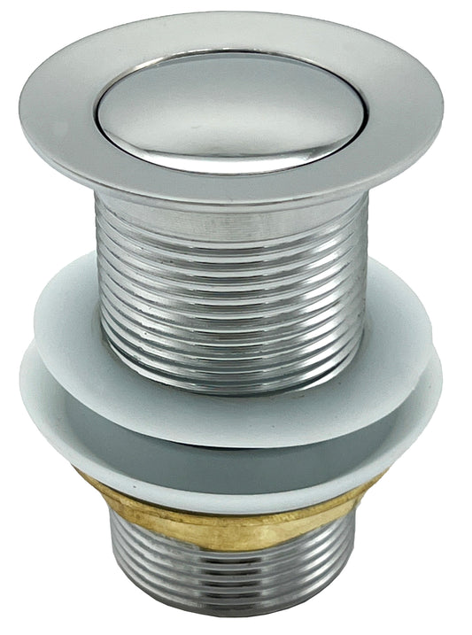 Cobra Click Basin Waste Noslot 1&1/4 Chrome