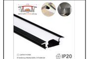 R1100-BK ALU. PROFILE ROPE LT MATCH ROPE FIT 8MM 3M (IP) 03,30,31