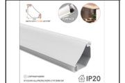 R1103-WH ALU. PROFILE ROPE LT RL2401,02,03,30,31 FIT 8MM 3M (IP)