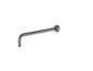 Cobra Seine Shower Arm 300mm Brushed Gun Grey