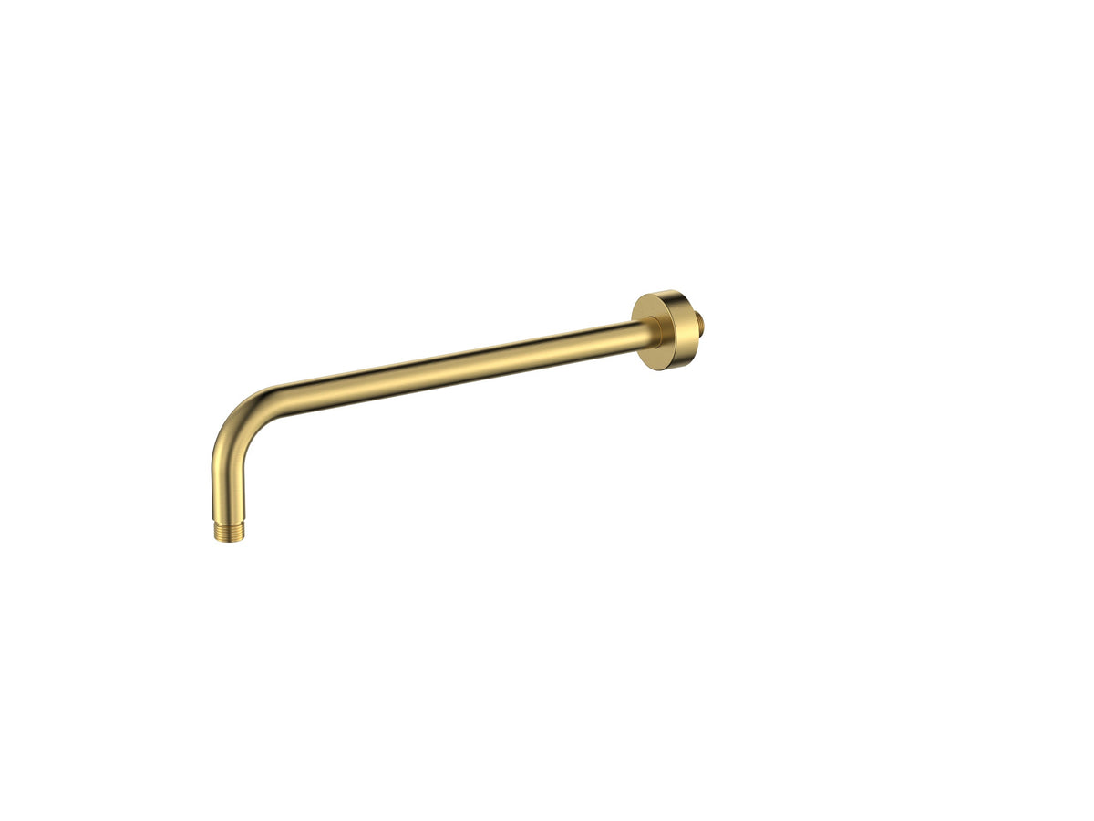 Cobra Seine Shower Arm 300mm Brushed Gold