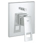 Grohe Eurocube Single-lever bath/shower mixer trim chrome