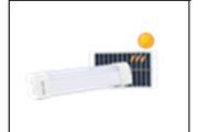 0.18M 9W SOLAR TUBE FROST? 150mAH?