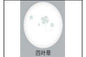 24W CEILING LIGHT/ Ø300MM four leaf clover