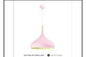 6009 PINK+WH DINING LAMP(7558/ INCLUDED 320)