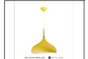 6009 YLW+WH DINING LAMP(7558/ INCLUDED 320)