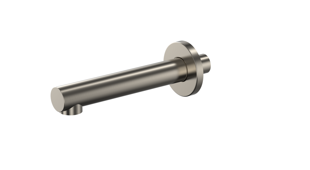 Cobra Seine Bath Spout Wall Type 165mm Brushed Nickel