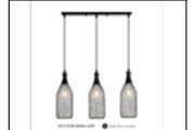 6015/3S BK DINING LAMP INCLUDED