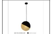6060/1 BK+GD DINING LAMP INCLUDED