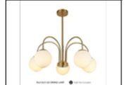 DL6126/5 GD DINING LAMP INCLUDED