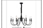 DL6131/8 BK DINING LAMP INCLUDED