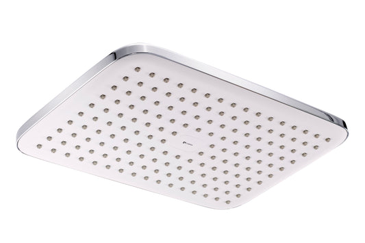 Cobra Breathe Shower Head 1 spray Rectangular 360x240 White Faceplate