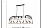 DL6132/4 BK DINING LAMP INCLUDED