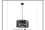 DL6136/3 BK DINING LAMP INCLUDED