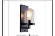 DL6141 BK WALL LAMP INCLUDED