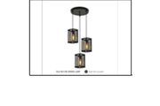 DL6148/3 BK DINING LAMP INCLUDED