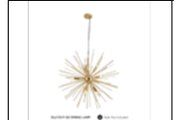 DL6155/9 GD DINING LAMP INCLUDED