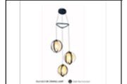DL6165/3 BK DINING LAMP INCLUDED